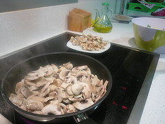 Ensalada de champiñones