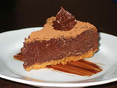 Cheesecake de chocolate