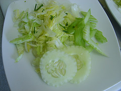 Ensalada danesa de pepino (cohombro)