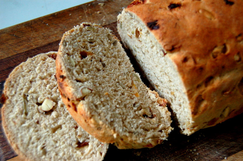 Pan de pulpa de fruta fresca