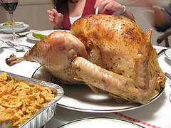 Pavo asado