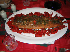 Salmón a la parrilla