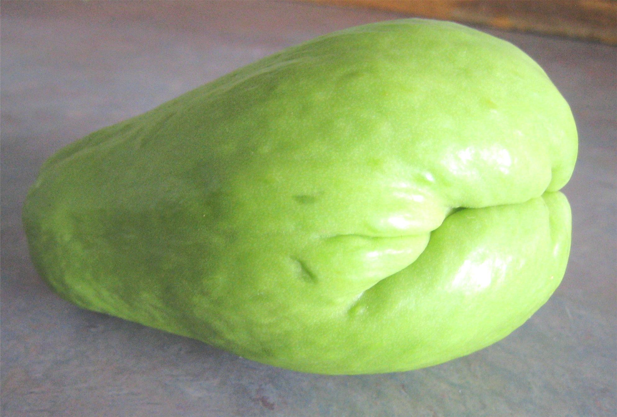 Sopa de chayote con pollo