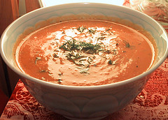 Sopa de zanahoría